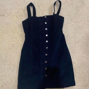 Small blue mini dress